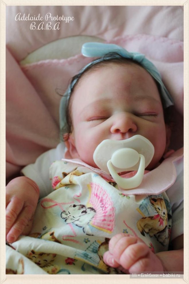 Новый молд для куклы реборн Adelaide от Alicia Toner