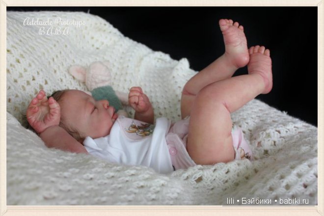 Новый молд для куклы реборн Adelaide от Alicia Toner