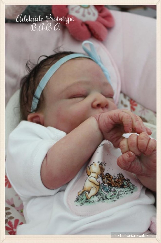 Новый молд для куклы реборн Adelaide от Alicia Toner