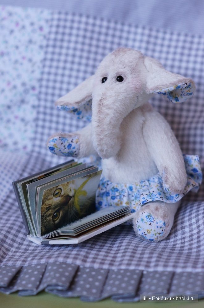 Моя первая Слоняша, игрушка ручной работы