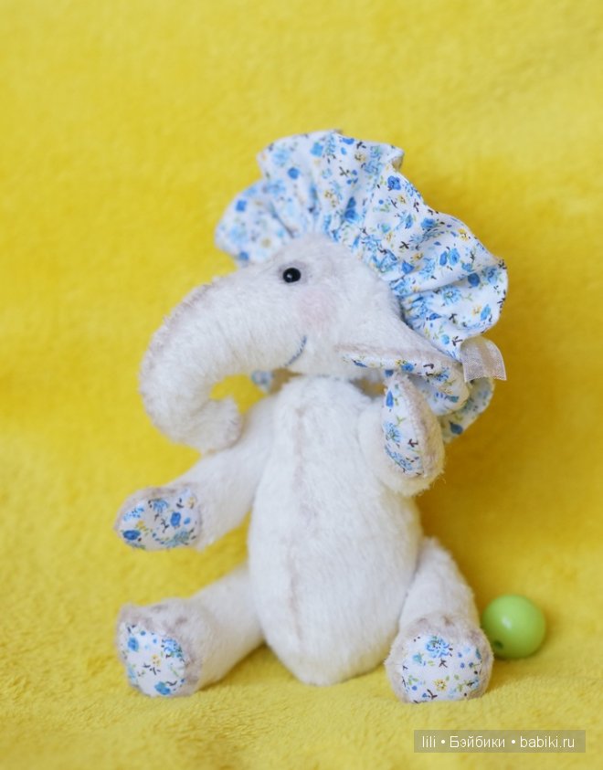 Моя первая Слоняша, игрушка ручной работы