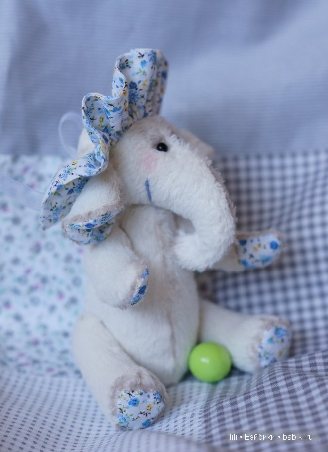 Моя первая Слоняша, игрушка ручной работы