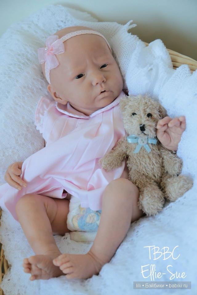 Молд куклы реборн Ellie-Sue due от  Bonnie Brown