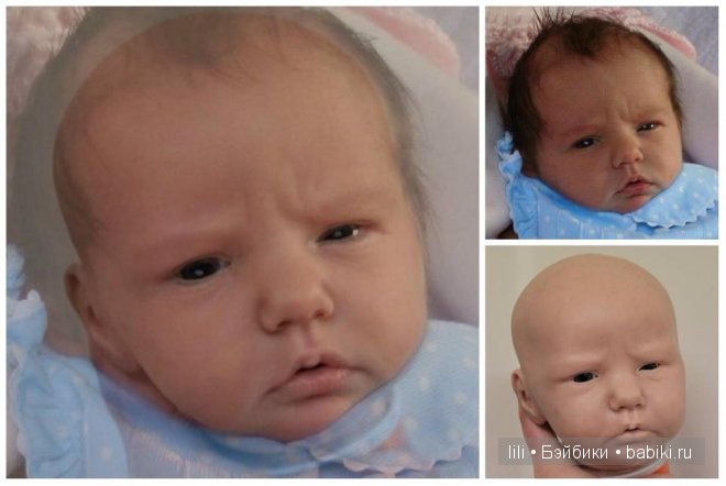 Молд куклы реборн Ellie-Sue due от  Bonnie Brown