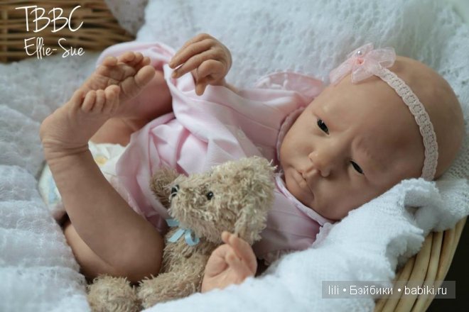 Молд куклы реборн Ellie-Sue due от  Bonnie Brown