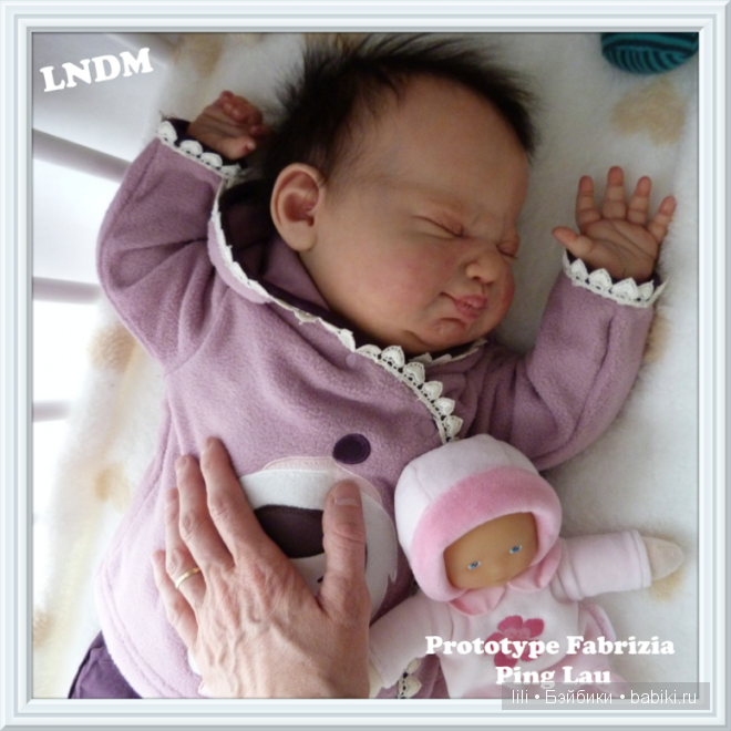 Молд для куклы реборн Fabrizia, скульптор Ping Lau