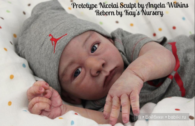 Новый молд для куклы реборн Николай от скульптора Angela Wilkins