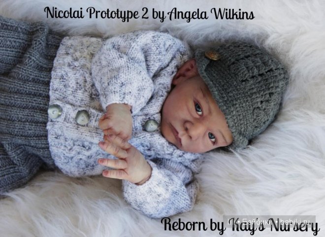 Новый молд для куклы реборн Николай от скульптора Angela Wilkins