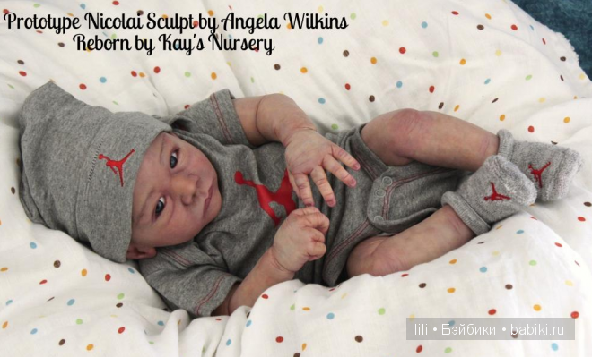 Новый молд для куклы реборн Николай от скульптора Angela Wilkins
