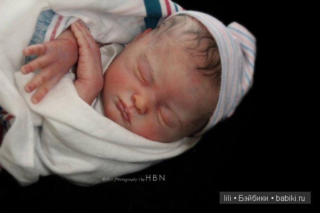 Молд куклы реборн Bailey, скульптор Natalie Scholl