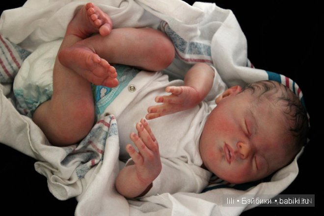 Молд куклы реборн Bailey, скульптор Natalie Scholl