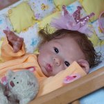 Моя куколка реборн азиаточка, скульптор Laura Tuzio Ross