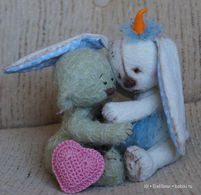 Моя зайка Рита. Игрушка ручной работы
