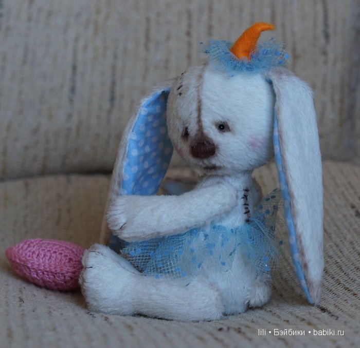 Моя зайка Рита. Игрушка ручной работы