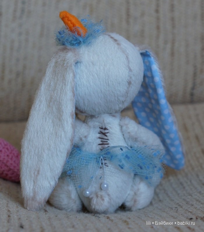 Моя зайка Рита. Игрушка ручной работы