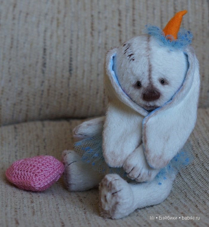 Моя зайка Рита. Игрушка ручной работы