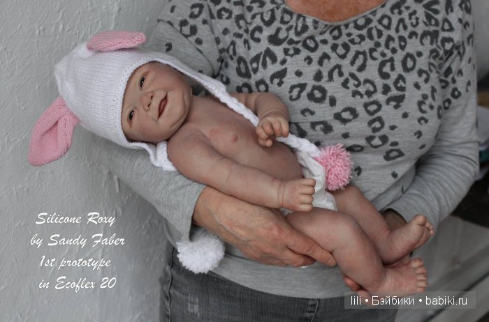 Силиконовый малыш Roxy от Sandy Faber