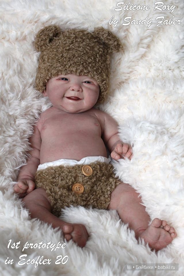 Силиконовый малыш Roxy от Sandy Faber