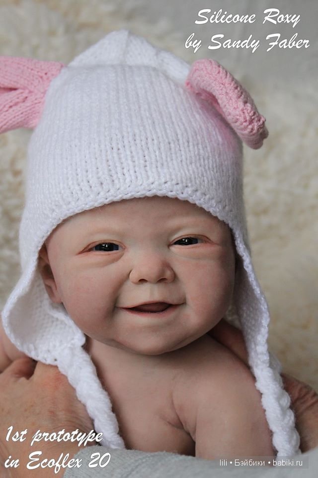Силиконовый малыш Roxy от Sandy Faber