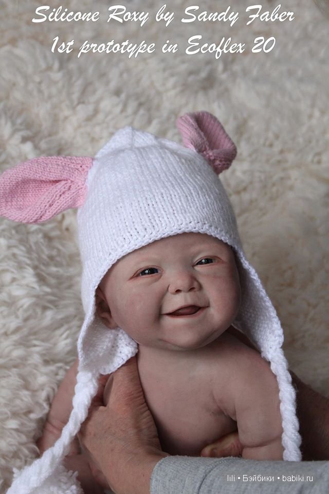 Силиконовый малыш Roxy от Sandy Faber