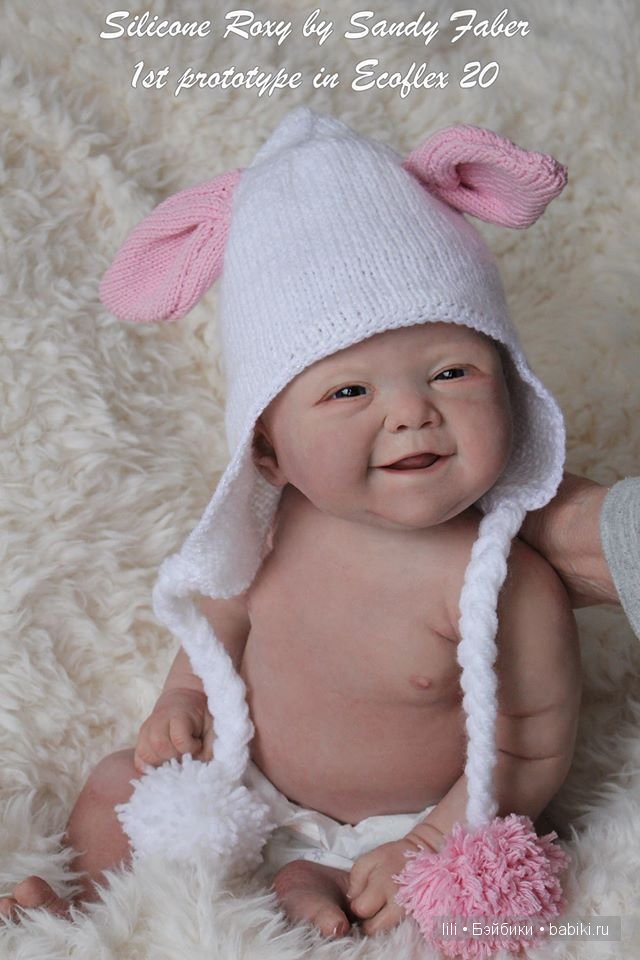 Силиконовый малыш Roxy от Sandy Faber