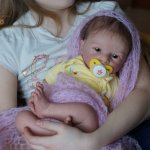 Моя кукла реборн Розочка еще раз