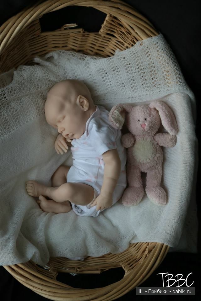 Молд для куклы реборн Twin B, скульптор Бонни Браун