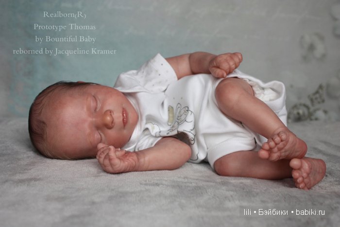 Новый молд куклы реборн Realborn Preemie Thomas Asleep
