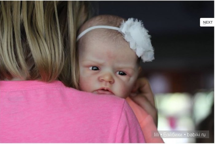 Молд для куклы реборн Lilliana, скульптор Emily Jameson