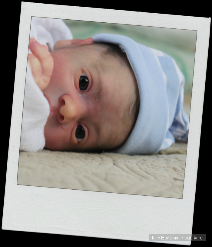 Новый молд куклы реборн Realborn Preemie Thomas Awake