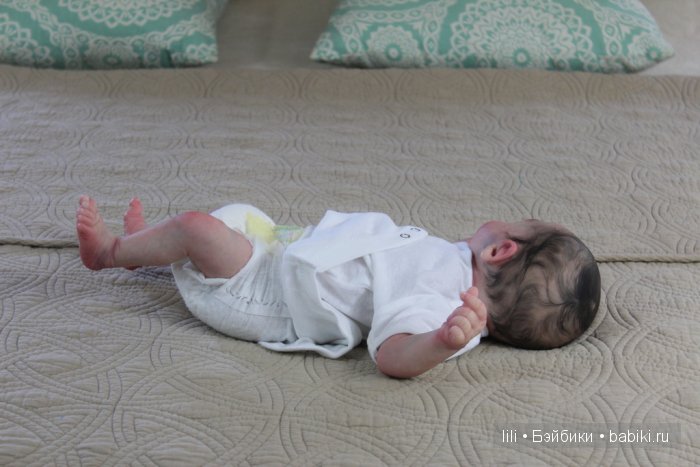 Новый молд куклы реборн Realborn Preemie Thomas Awake