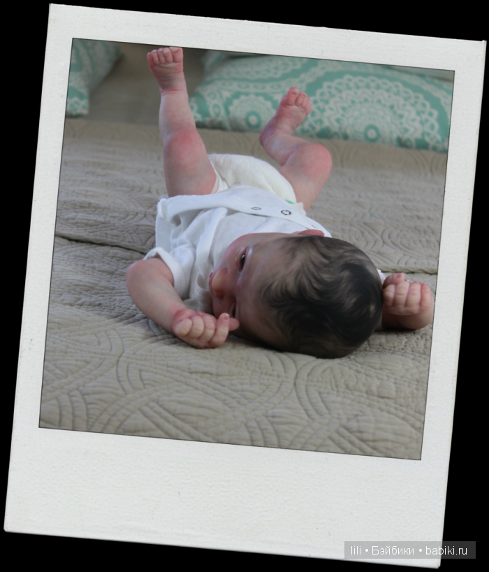 Новый молд куклы реборн Realborn Preemie Thomas Awake