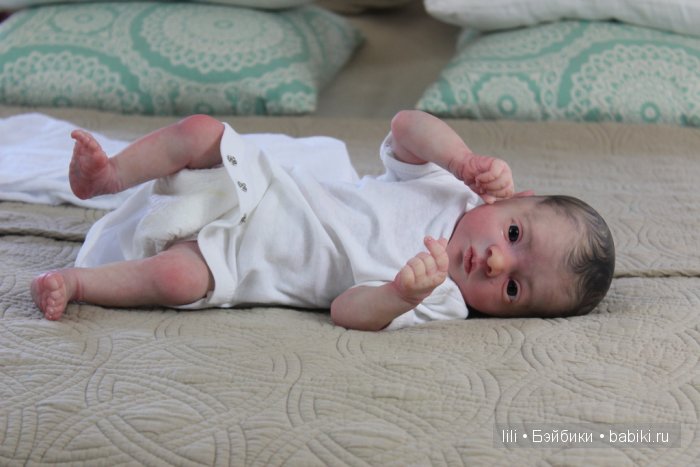 Новый молд куклы реборн Realborn Preemie Thomas Awake