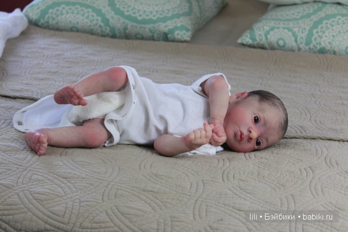 Новый молд куклы реборн Realborn Preemie Thomas Awake