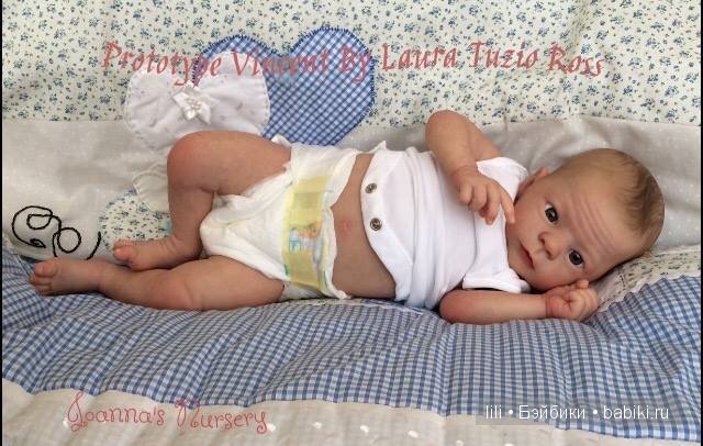 Молд куклы реборн Vincent, скульптор Laura Tuzio Ross