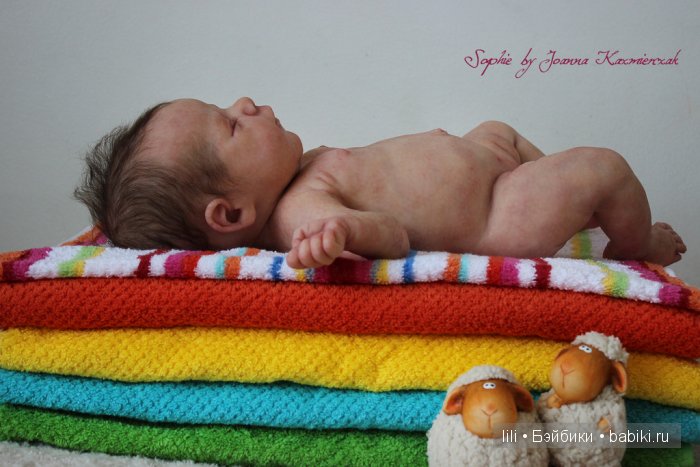 Полностью силиконовая куколка Sophie от Joanna Kazmierczak