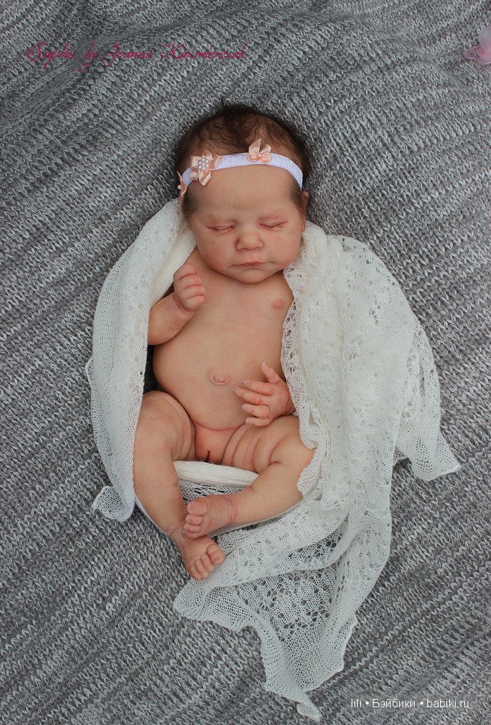 Полностью силиконовая куколка Sophie от Joanna Kazmierczak (фото 6)