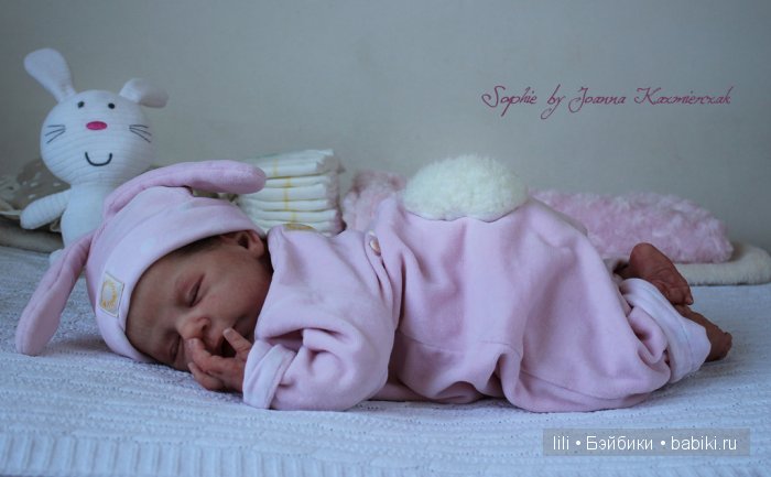 Полностью силиконовая куколка Sophie от Joanna Kazmierczak