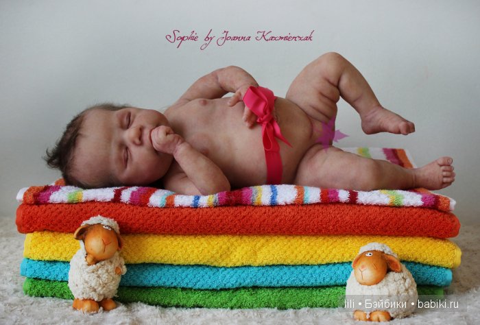 Полностью силиконовая куколка Sophie от Joanna Kazmierczak (фото 3)