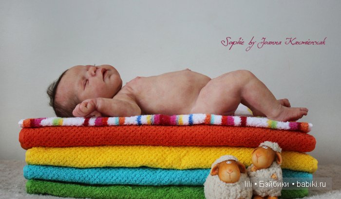 Полностью силиконовая куколка Sophie от Joanna Kazmierczak (фото 2)