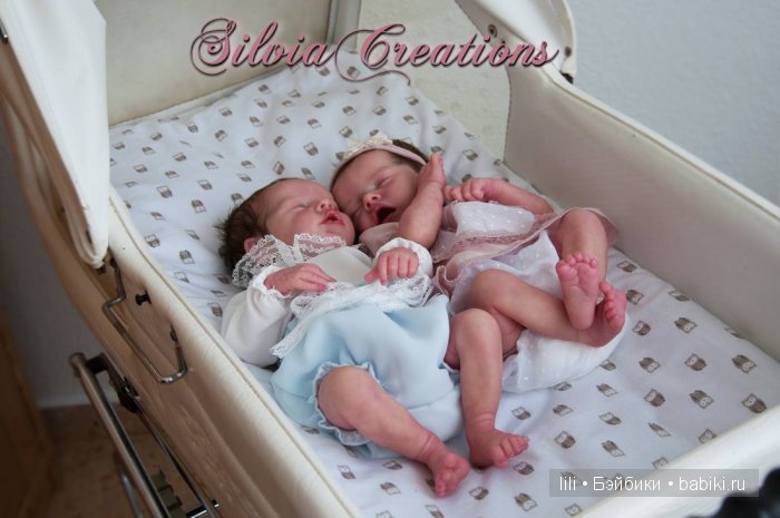 Молды для кукол реборн Twin A and Twin B by Bonnie Brown