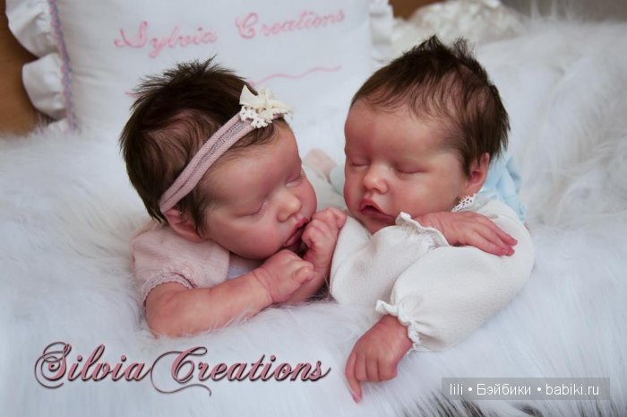 Молды для кукол реборн Twin A and Twin B by Bonnie Brown