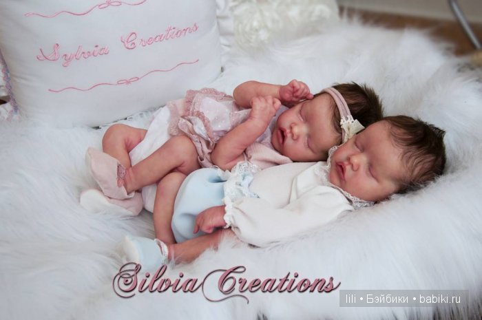 Молды для кукол реборн Twin A и Twin B by Bonnie Brown