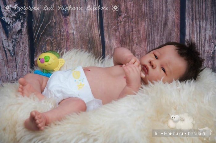 Новый молд для куклы реборн Luli от скульптора Adrie Stoete