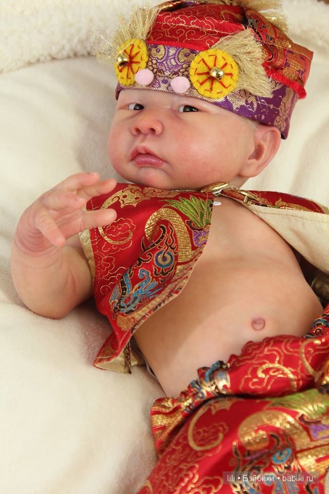 Новый молд для куклы реборн Luli от скульптора Adrie Stoete