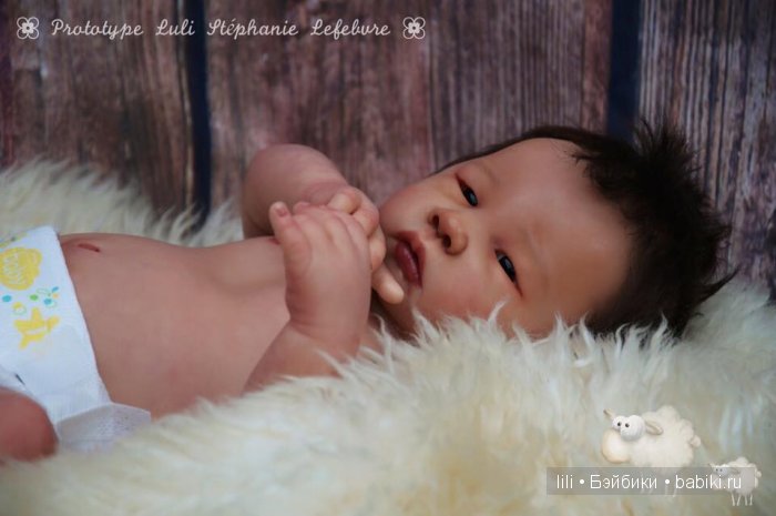 Новый молд для куклы реборн Luli от скульптора Adrie Stoete