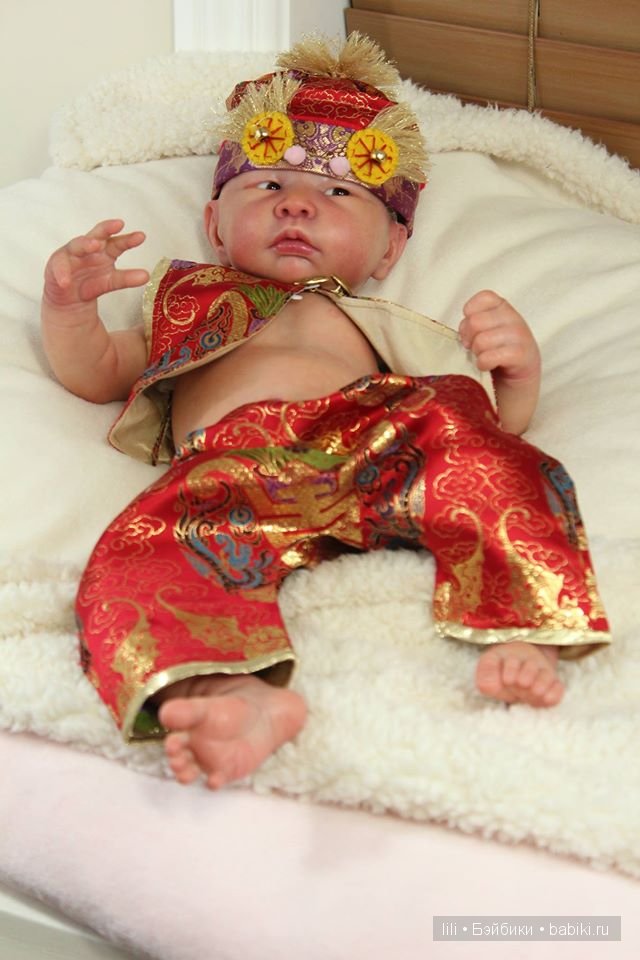 Новый молд для куклы реборн Luli от скульптора Adrie Stoete