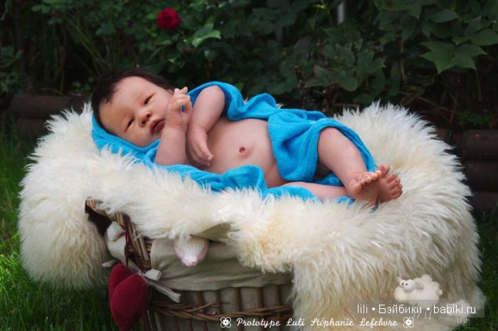 Новый молд для куклы реборн Luli от скульптора Adrie Stoete
