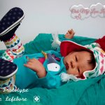 Новый молд для куклы реборн Luli от скульптора Adrie Stoete