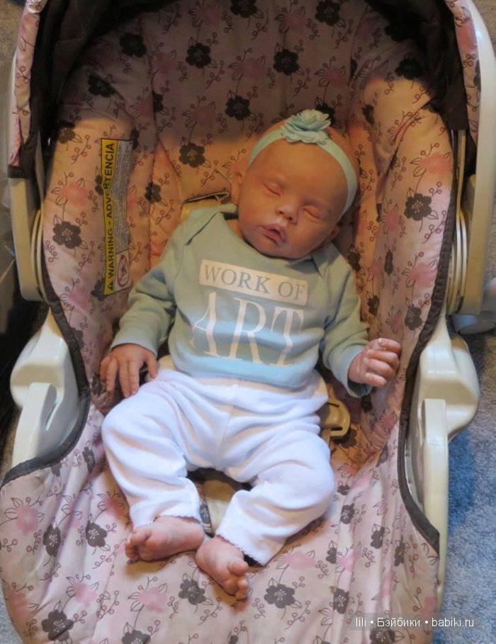 Молд для куклы реборн Haley от скульптора Laura Tuzio Ross